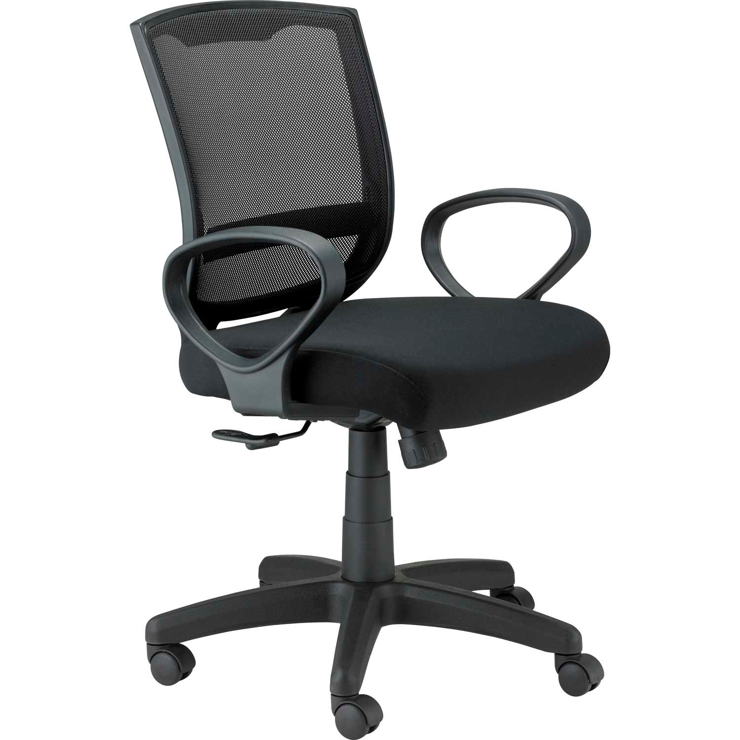 Chairs Mesh Eurotech Maze Task Chair Black Fabric Non