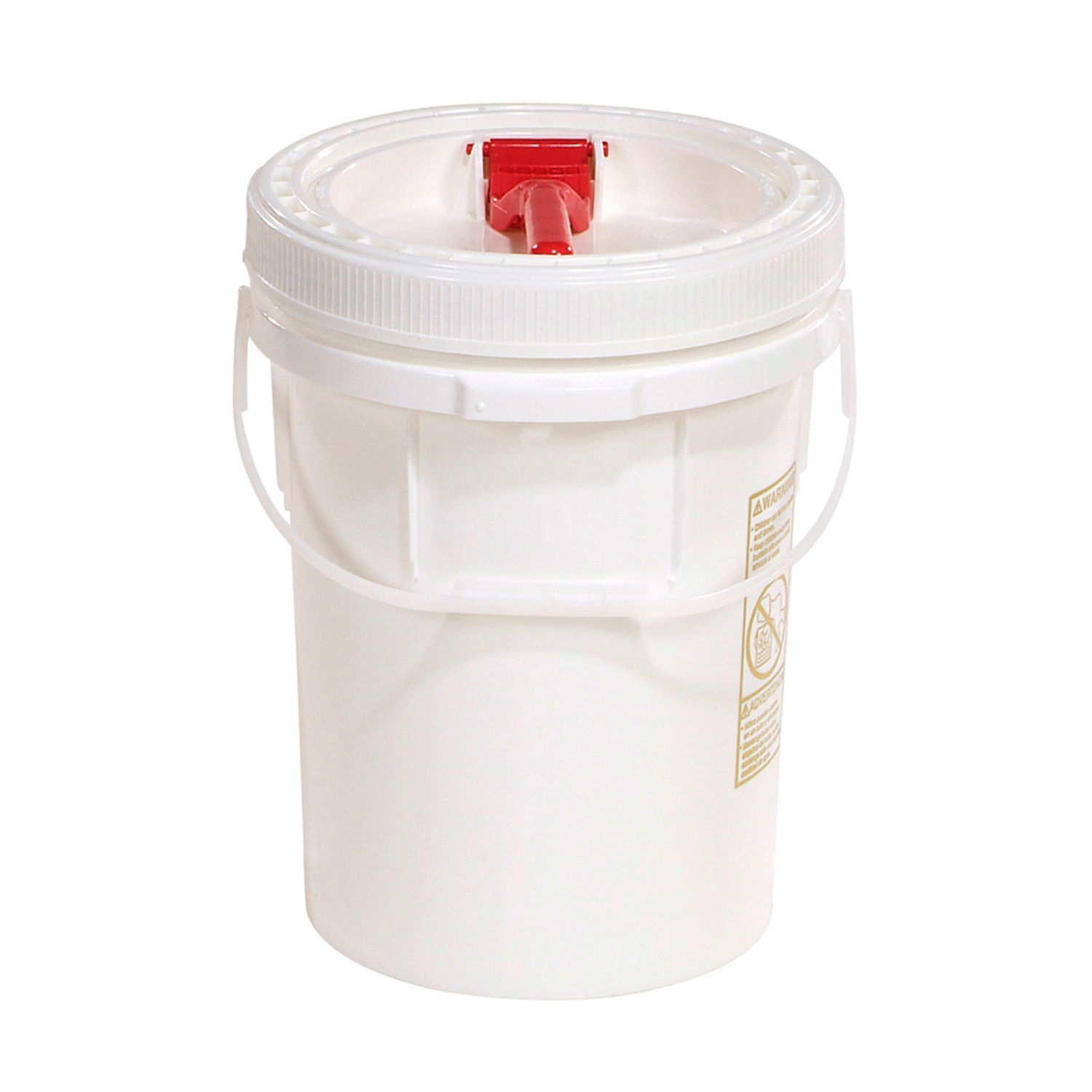 5 gallon pail with lid
