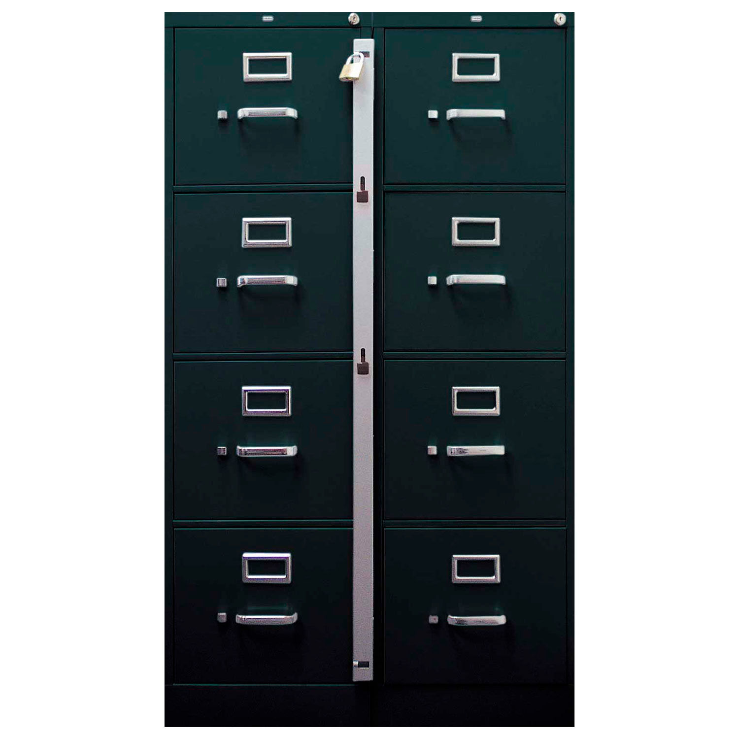 2 drawer locking file cabinet wood