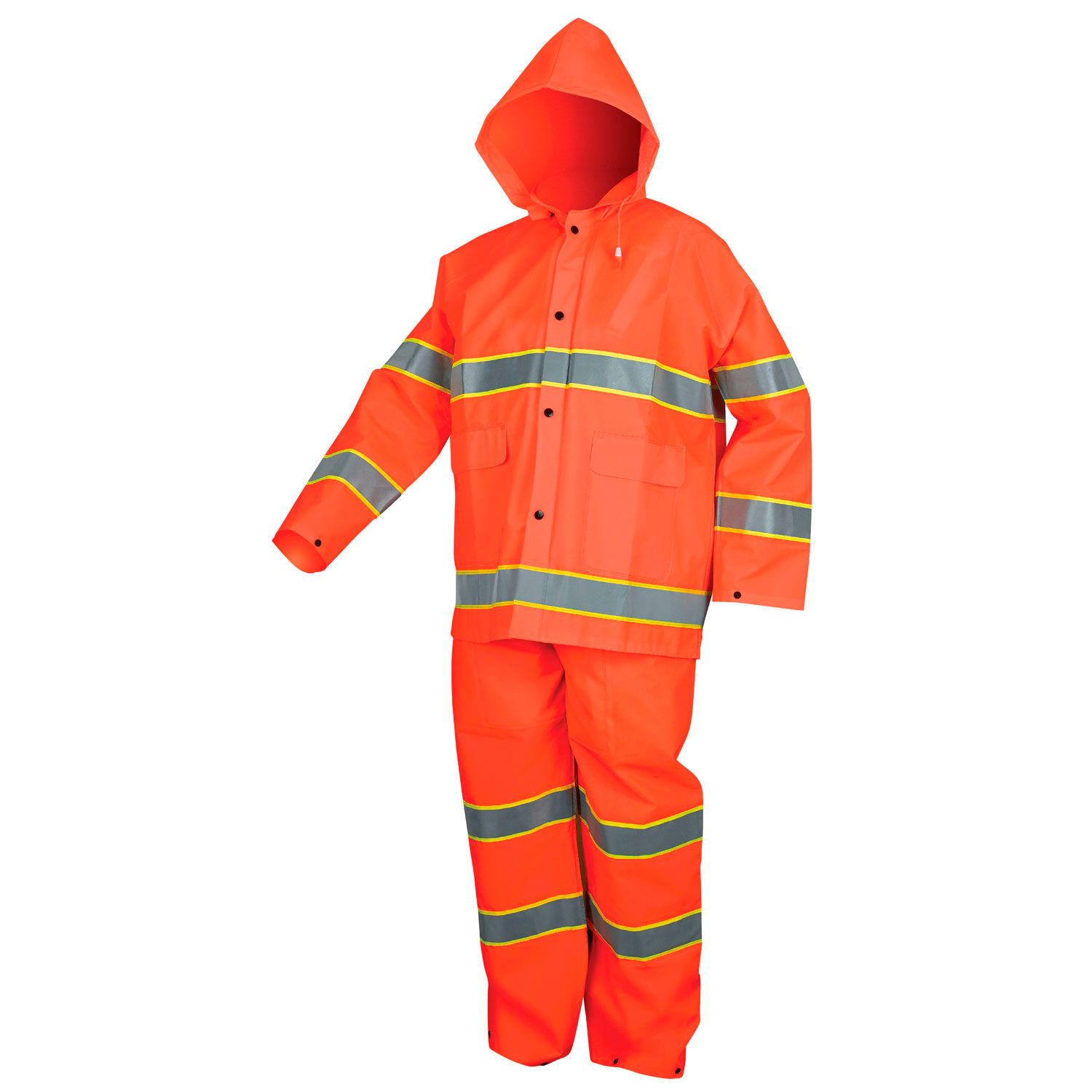 Protective Clothing | Rainwear | MCR Safety 2013RL Luminator™ 3-Piece ...