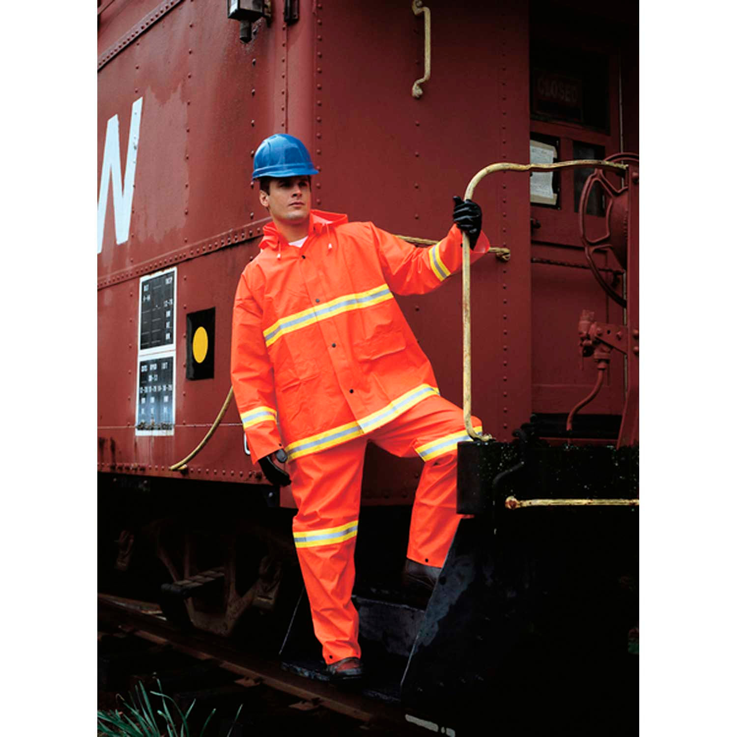 Protective Clothing | Rainwear | MCR Safety 2013RL Luminator™ 3-Piece ...