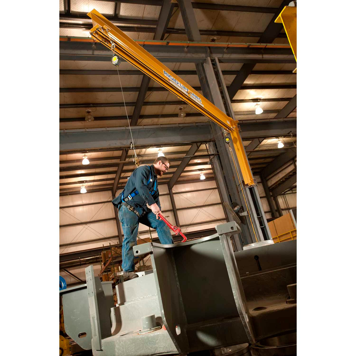 Fall Protection Engineered Track Fall Protection Systems Rigid