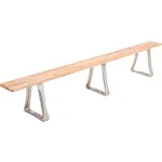 Hardwood Locker Room Benches