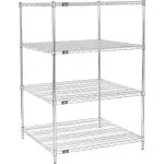 Nexel® Chrome Wire Shelving Extra Deep Units