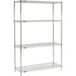 Nexel® ESD Chrome Wire Shelving Extra Deep Units