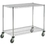 Nexel® Chrome Shelf Carts