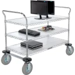 Nexel® Chrome Instrument Carts