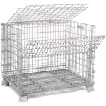 Folding Wire Bulk Container Lids