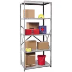 Hallowell® Clip Style Standard Duty Open Steel Shelving