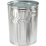 Galvanized Steel Trash Cans