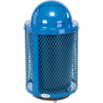 Thermoplastic Coated Diamond Steel Recycling Cans