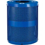 Thermoplastic Coated Perforated Steel Recyling Cans