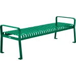 Steel Slat Flat Benches