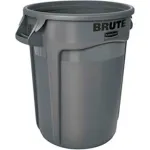 Round Plastic Utility Trash Cans