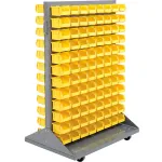 Global Industrial™ Mobile Double-Sided Pick Racks