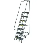 Steel All Direction Rolling Ladders