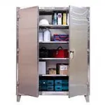 Extra Heavy Duty Stainless Steel Storage Cabinets