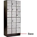 United Visual Products Modular Box Locker Base