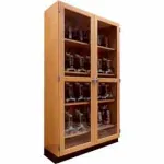 Wood Clear View Cabinets