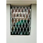 Folding Window Security Gates
