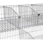 Nexel® Chrome Wire Basket Dividers