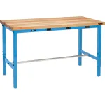 Global Industrial™ Adjustable Height Heavy Duty Workbenches with Power