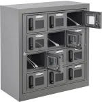 Global Industrial™ Clear View Cell Phone Charging Lockers with Digital Lock