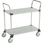 Nexel® Solid Galvanized Utility Carts