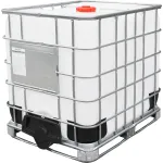 IBC Containers with Wire Fame & Metal Pallet Base