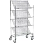 Nexel® Chrome Slant Shelf Trucks