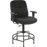 Fabric Big & Tall Task Stools