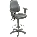 Leather Task Stools
