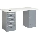 Global Industrial™ Pedestal ESD Workbenches
