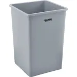 Square Plastic Utility Trash Cans