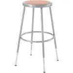 Steel Shop Stools with Hardboard Seats