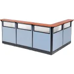 Interion® Reception Stations with Raceway Base