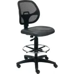 Mesh-Back Vinyl Drafting Stools