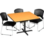 Square Breakroom & Restaurant Dining Tables