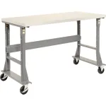 Global Industrial™ Flared Leg Mobile ESD Workbenches