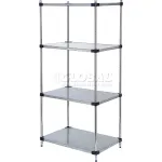 Nexel® Galvanized Steel Solid Shelving Units