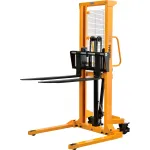 Manual Stackers with Adjustable Straddle