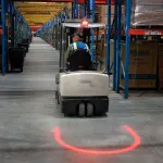 Forklift Arc Beam Boundary Warning Lights