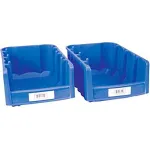 Adhesive Storage Container Label Holders