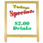 A-Frame Table Top Display Signs