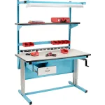 Global Industrial™ Bench-In-A-Box Adjustable Height Workbenches