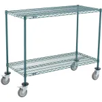 Nexel® Poly-Green® Shelf Carts