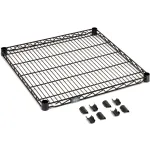 Nexel® Black & Silver Epoxy Additional Shelves