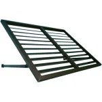 Fixed Metal Shutter Style Awnings