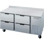 Worktop Refrigerator With Drawers