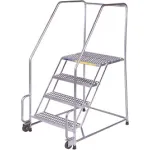 Stainless Steel Tilt & Roll Ladders